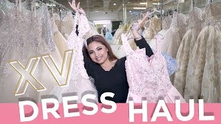 Trying On Quinceanera Dresses 2019