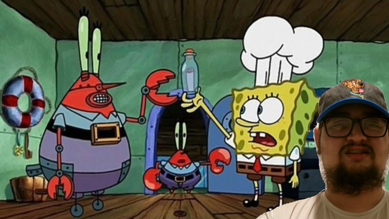 SpongeBob SquarePants : Imitation Krabs (S2,E4b) - First Time Watching: Will He Spot the Fake Krabs?