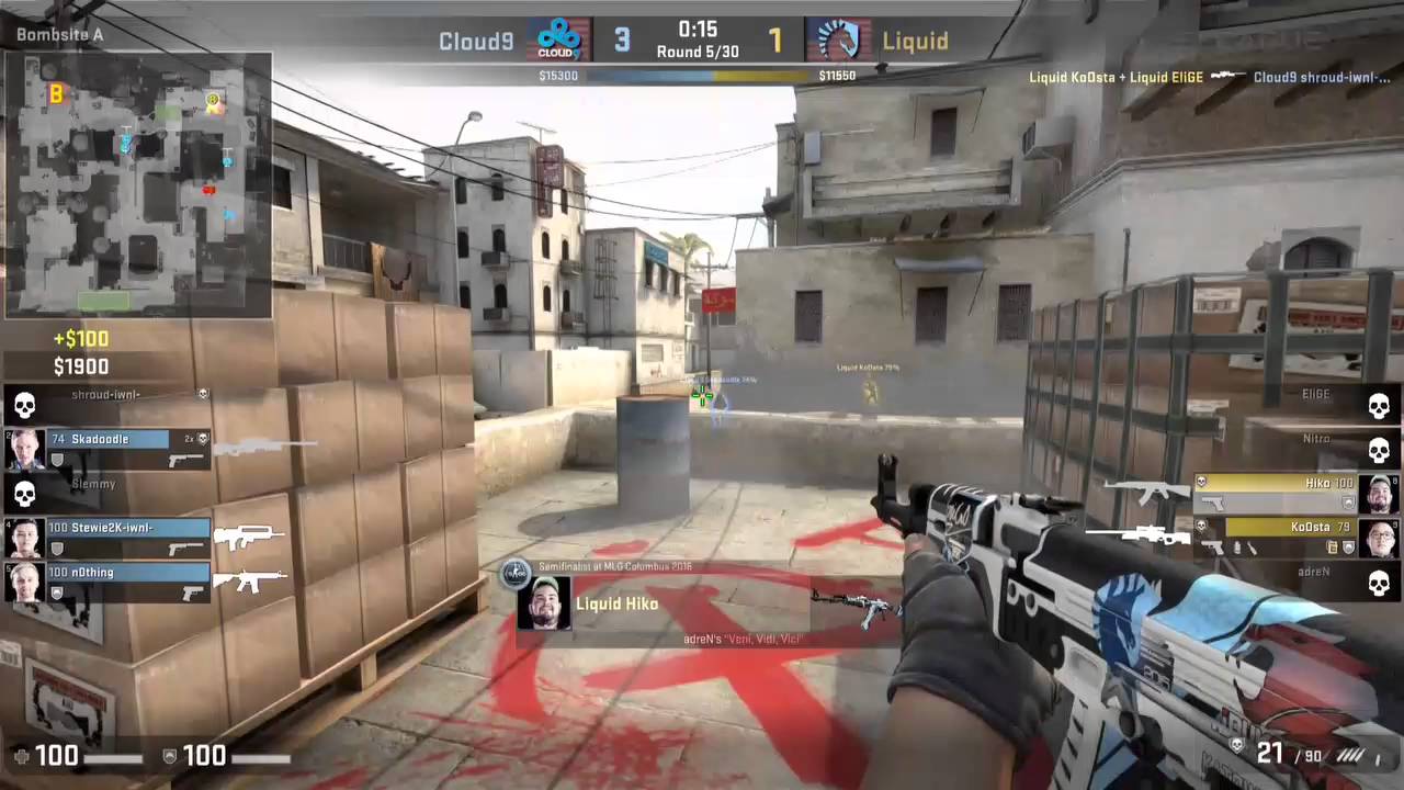 Koosta Loses Round by failing to plant bomb