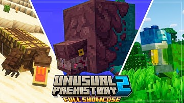 Prehistoric Minecraft - Unusual Prehistory 2 MOD