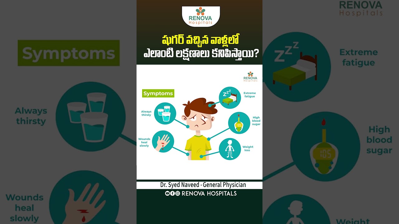 Sugar Symptoms | Sugar Control Tips in Telugu | #sugarcontroltips #shorts #ytshorts #diabetes Sugar Symptoms | Sugar Control Tips in Telugu | #sugarcontroltips #shorts #ytshorts #diabetes