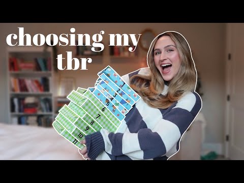 wrapping books & randomly choosing my TBR