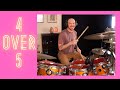 4 over 5 jared andrews drumset track