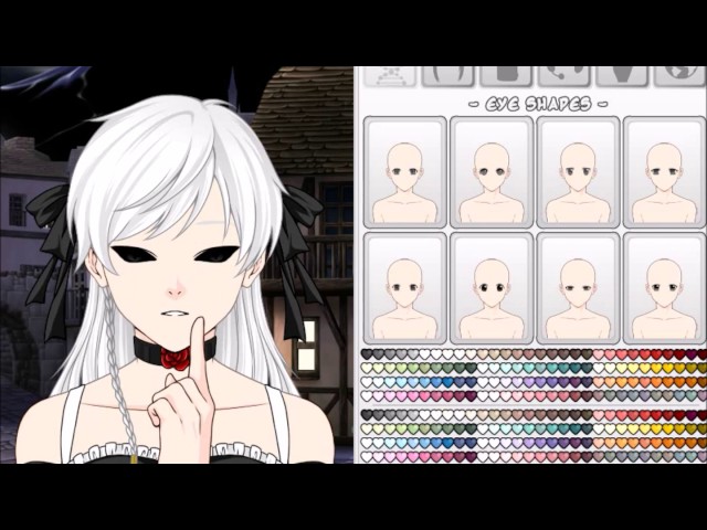 Create a Gothic Girl on Anime Avatar Creator 