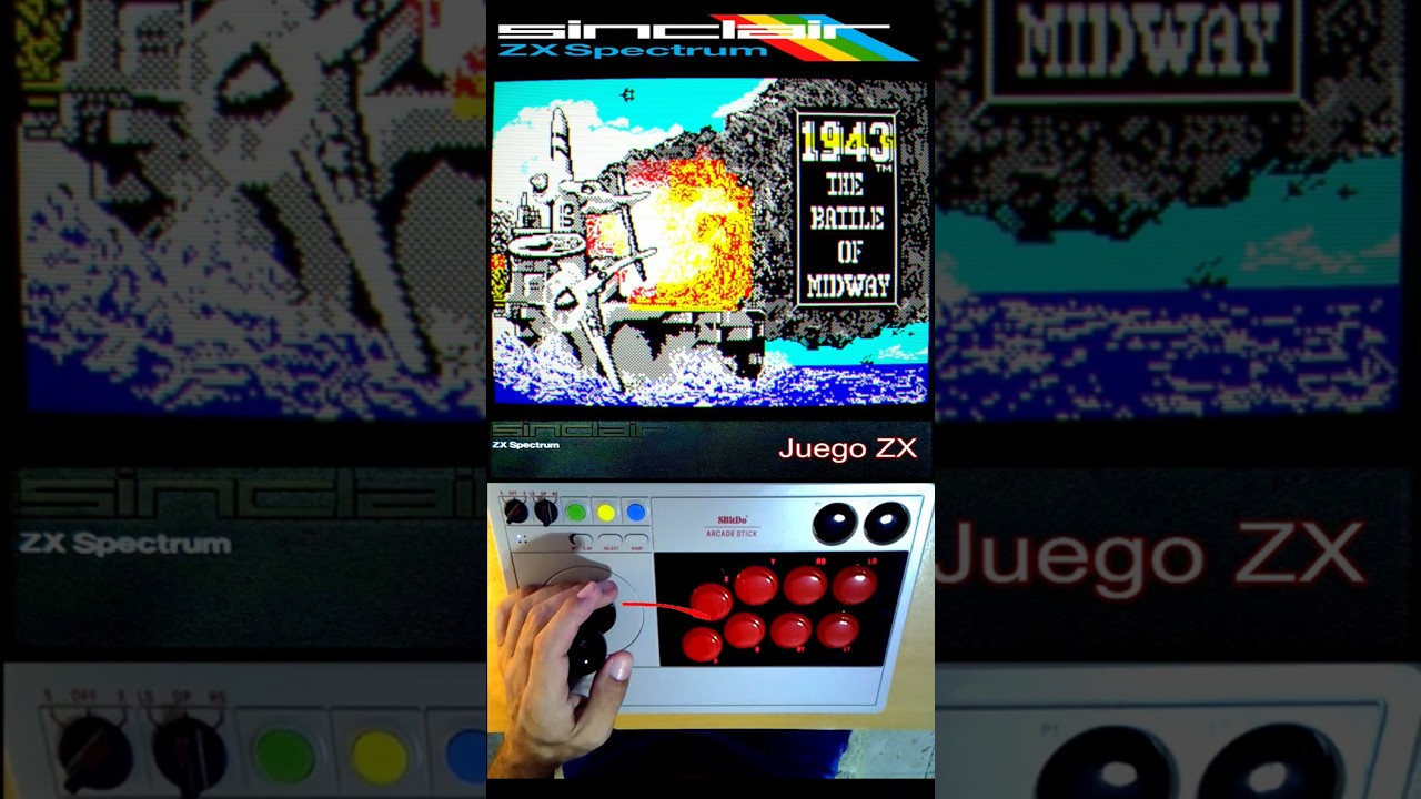 終わってるアーケード ZX Spectrum Arcade Conversion of 1943 The Battle of Midway - YouTube