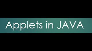45  Applet Theory
