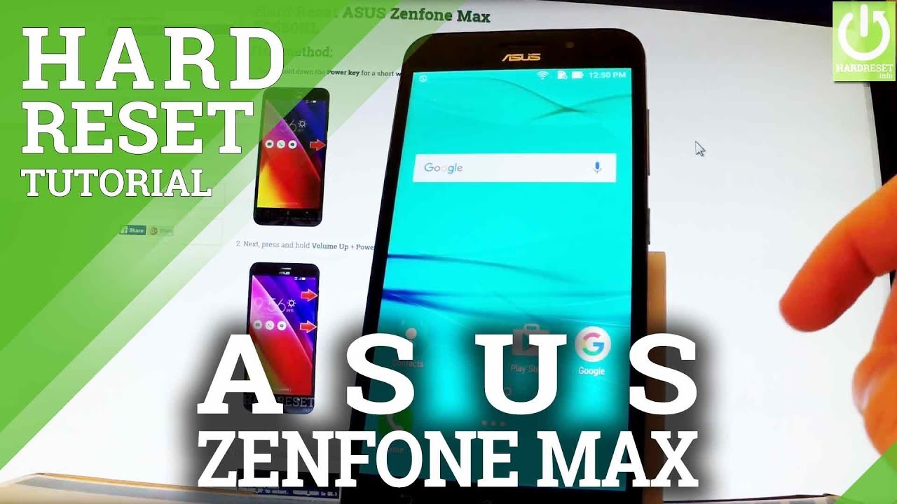 Hard Reset Asus Zenfone 3 Max Zc553kl How To Hardreset Info