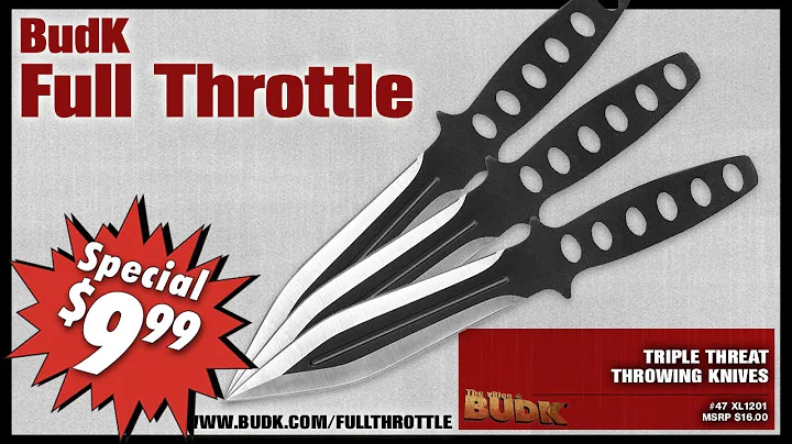 Triple Threat Throwing Knives