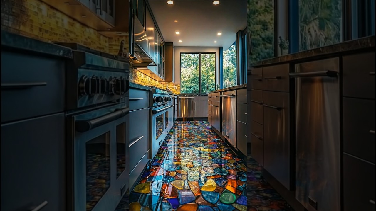 WOW 😱 This Colorful Stone Epoxy Floor Looks Unreal! 