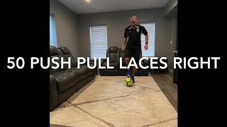 2000+ Touches SOCCER AT HOME WORKOUT! Coach Dan Motivation