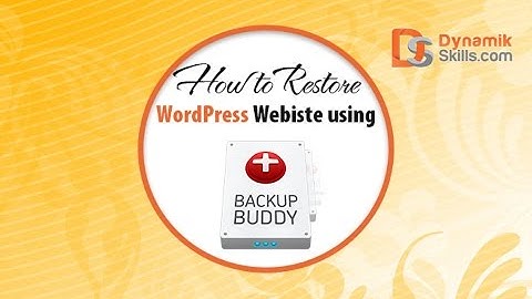 How to Restore or Mirgrate WordPress Website using Backupbuddy