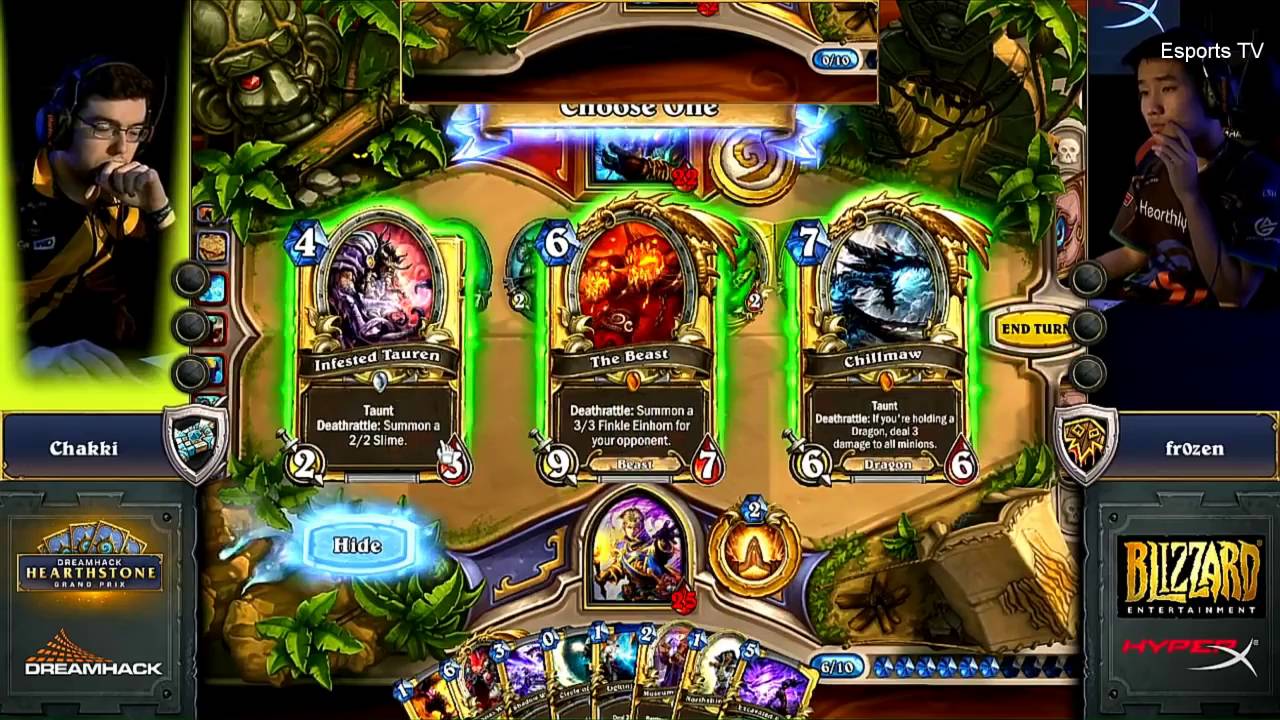 Chakki vs Fr0zen (Bo5) | Dreamhack Grand Prix Circuit 2016 Quarterfinals | Hearthstone Esp