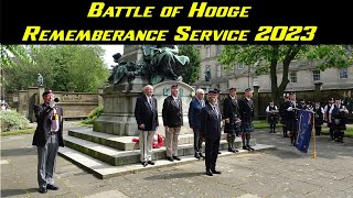 Commemoration of the 108th Anniversary of the Battle of Hooge, 16th June 1915