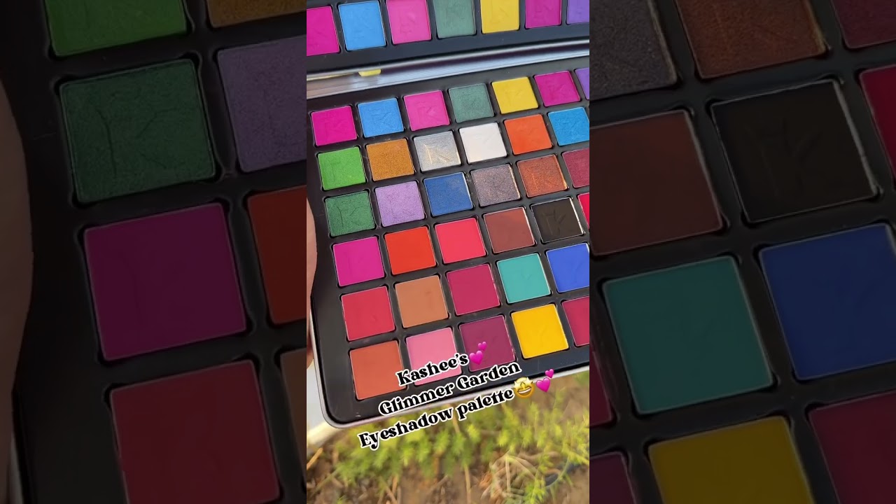 Kashee’s “Glimmer Garden” Eyeshadow Palette 🎨😍💕