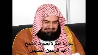 سوره البقره كامله بصوت الشيخ عبد الرحمن السديس  (بدون إعلانات) by قناه القرآن الكريم  َ 657 views 1 month ago 1 hour, 33 minutes