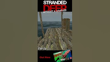 Day 26: Poisoned and Lost At Sea - Stranded Deep Without A Compass. #shorts