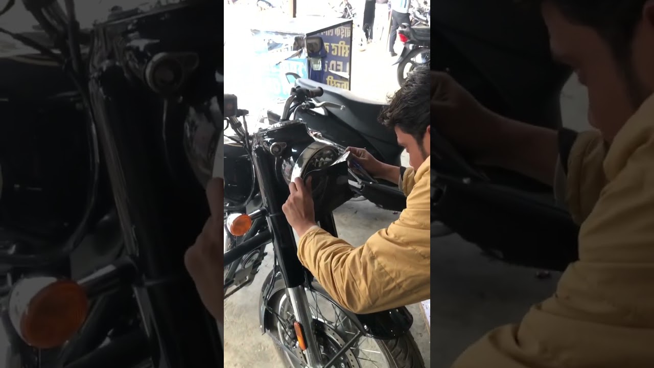 Battalion black black headlight film⚠️ 