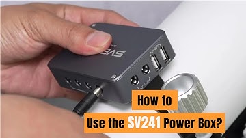Tutorial | How to Use the SV241 DC+USB HUB Power Box?