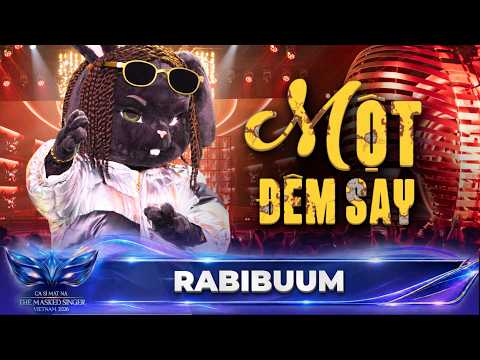 RABIBUUM - COOL and edgy persona, heart-piercing vocals with "One Drunken Night" | The Masked Sin...