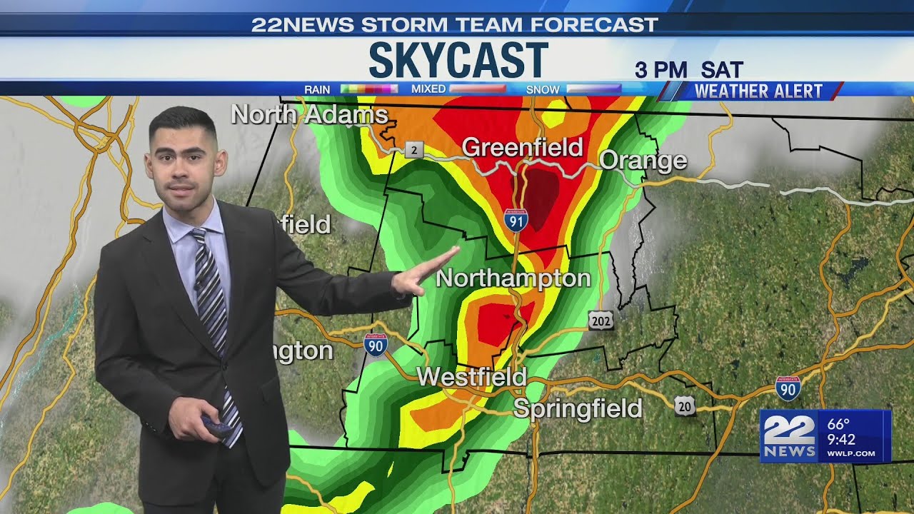 Severe thunderstorms expected on Saturday in Mass. - YouTube