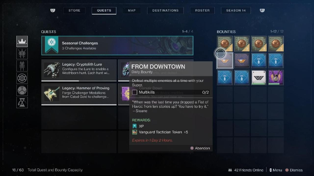 RIIS WALKER AVAILABLE FOR SAVED IB BOUNTIES NOW