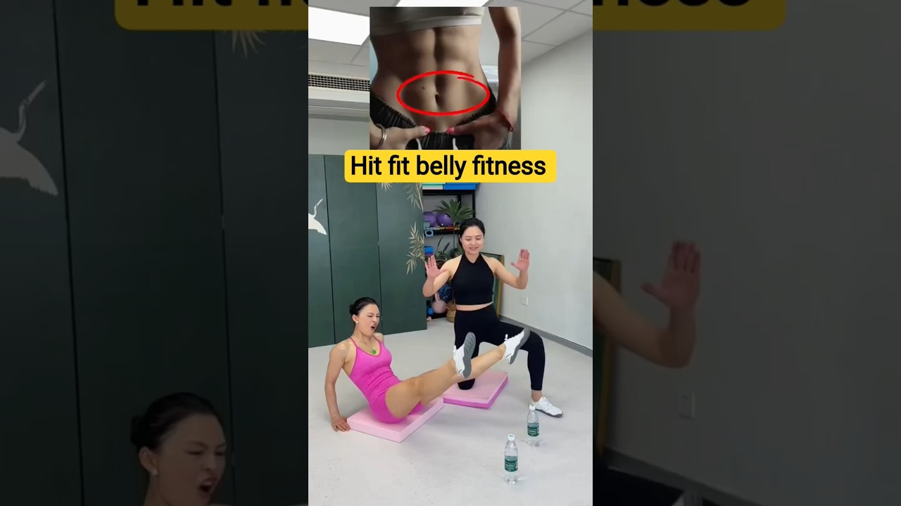 Hit fit belly fitness at home exercise 