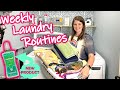 *NEW* MASSIVE LAUNDRY MOTIVATION | LAUNDRY ROUTINE FOR A FAMILY OF SIX | WEEKLY LAUNDRY ROUTINE