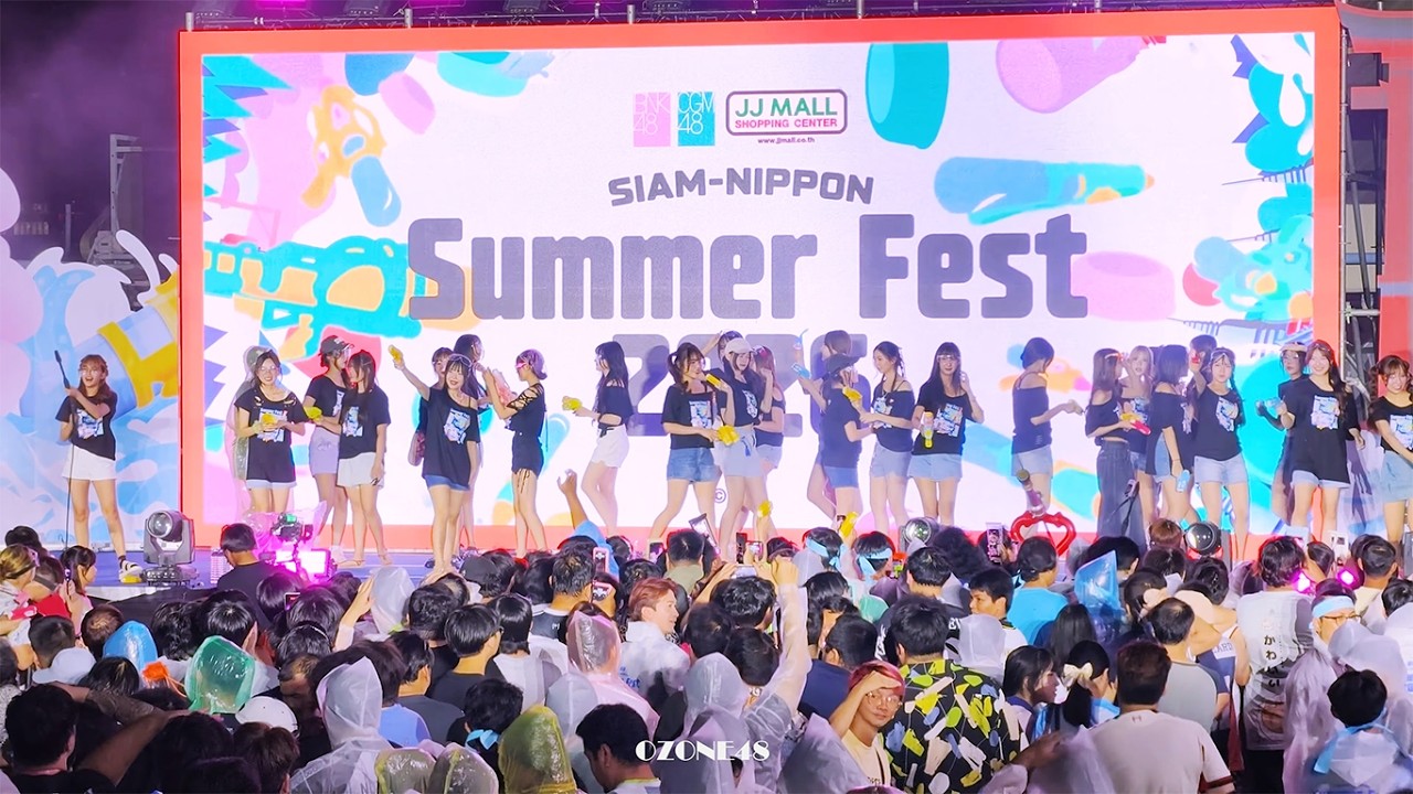 [4K] Full Stage BNK48 \u0026 CGM48 Siam-Nippon Summer Fest 2026 @ JJ MALL 260329