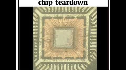 Raspberrypi Pico silicon chip teardown #raspberrypi #pico