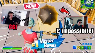 VINCIAMO USANDO SOLO L'OMBRELLO! PRIMI IN ITALIA! | Fortnite ITA w/Rayen R&R