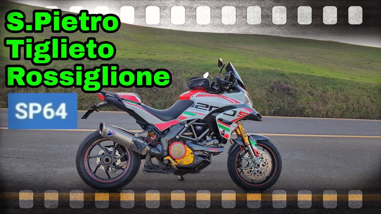 la millecurve del TIGLIETO sp64 - S.Pietro Tiglieto Rossiglione -  Ducati Multistrada 1200