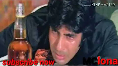 Nasha sharab mein hota to nachti botal  Amitabh bachchan HD song 360 x 640