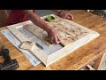 Amazing Woodworking Ideas // How To Make A Outdoor Coffee Table From Scrap Wood (Slat Bed Frame)