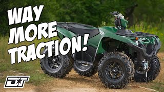 2016 Yamaha Grizzly 700 EPS Gets Some Sweet New Tires & Wheels!