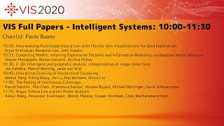 VIS 2020: VIS Full Papers - Intelligent Systems