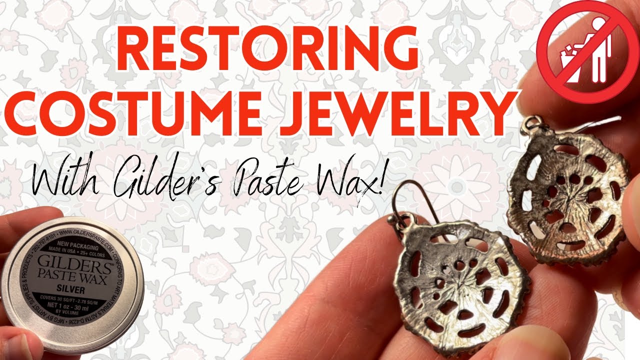 Don't Throw Away Your Jewelry! Fix It With Gilder's Paste Wax ♻️ YouTube