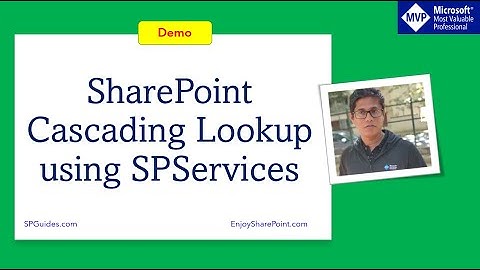 SharePoint Cascading Lookup using SPServices