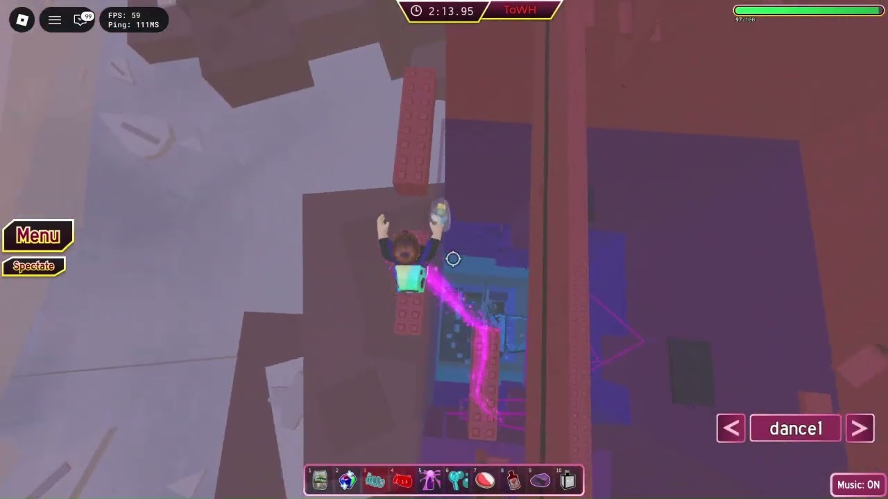 My ToWH speedrun(glitches) 