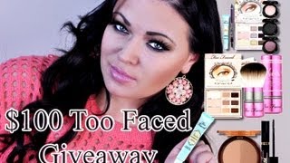 Too Faced $100 Gift Card Giveaway! (CLOSED)
