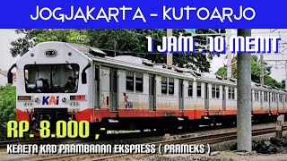 ‼️8 RIBU‼️Jogja - Kutoarjo PP. | Prameks | Kereta KRD Prambanan Ekspress