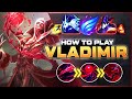 HOW TO PLAY VLADIMIR SEASON 15 | BEST Build &amp; Runes | Season 15 Vladimir guide | League of Legends