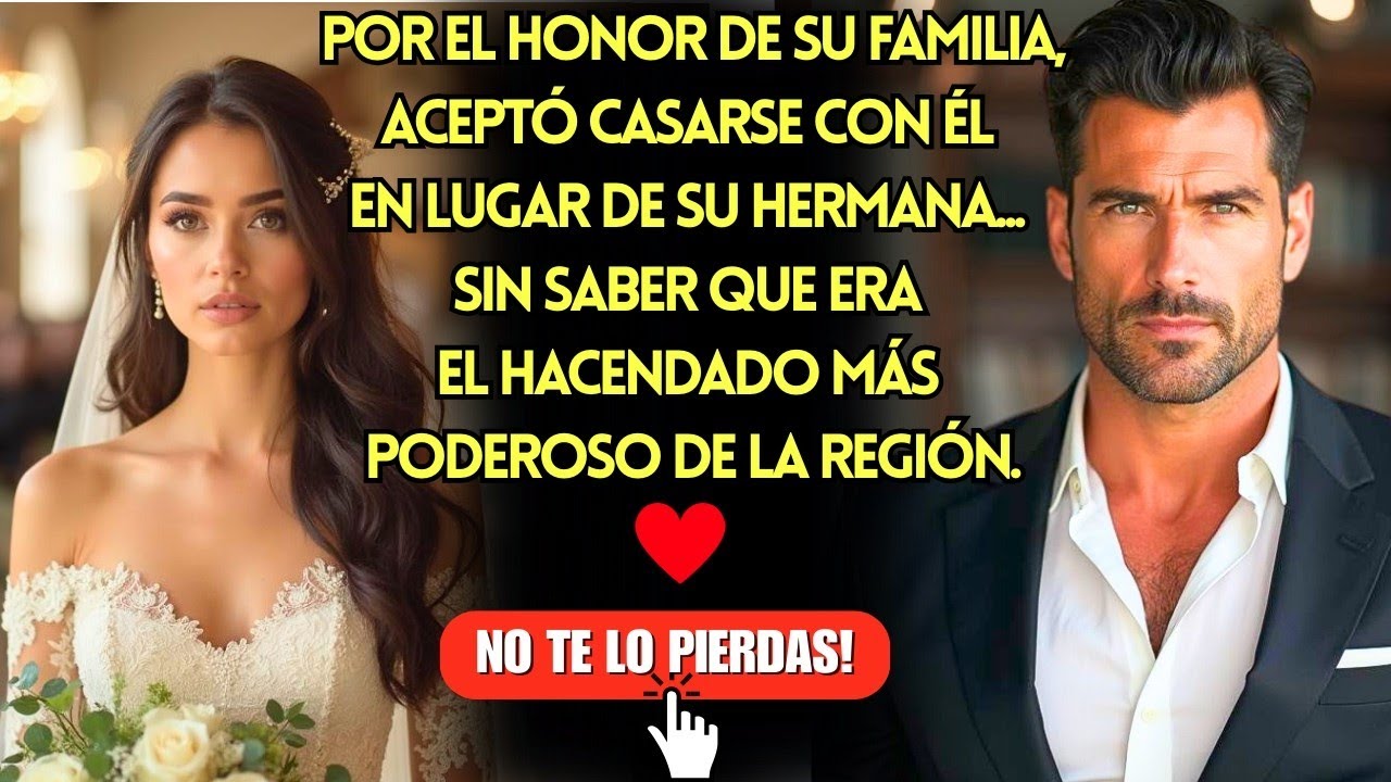 💖FUE LA HERMANA OLVIDADA TODA SU VIDA… HASTA QUE ÉL LA CONVIRTIÓ EN SU ESPOSA