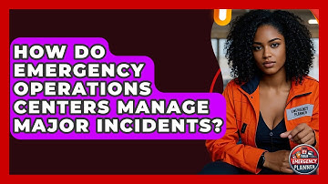 How Do Emergency Operations Centers Manage Major Incidents? - Your Emergency Planner