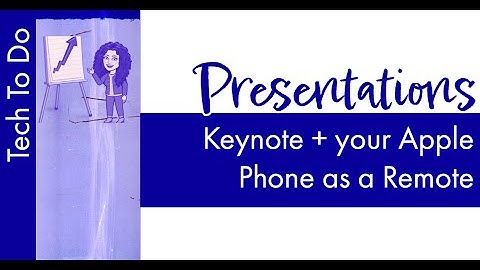 Keynote and Remotes