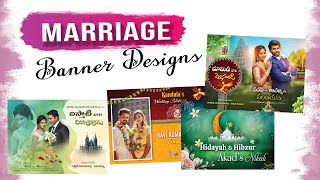 Wedding Flex Banner Designs PSD_597