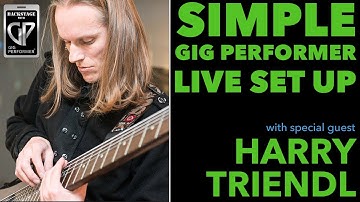 Simple Gig Performer Live Set Up