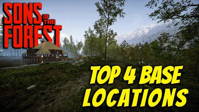 Top 6 Best Base Locations In Sons Of The Forest (Under 8 Minutes!) 