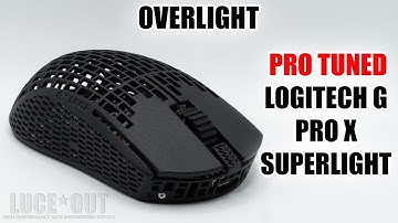 Presenting the Overlight By Luce, The Pro Tune Version Of The Logitech G PRO X Superlight