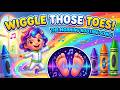 Wiggle Those Toes! 👣 Morning Routine Song for Kids | Learn Body Parts | Rhythm Academy