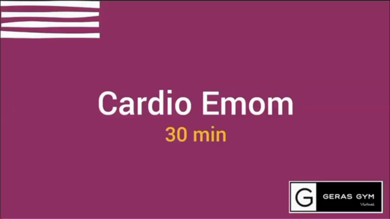 Sample Emom Tracker Cardio EMOM con adaptaciones | 30 min para todos los niveles en casa ...